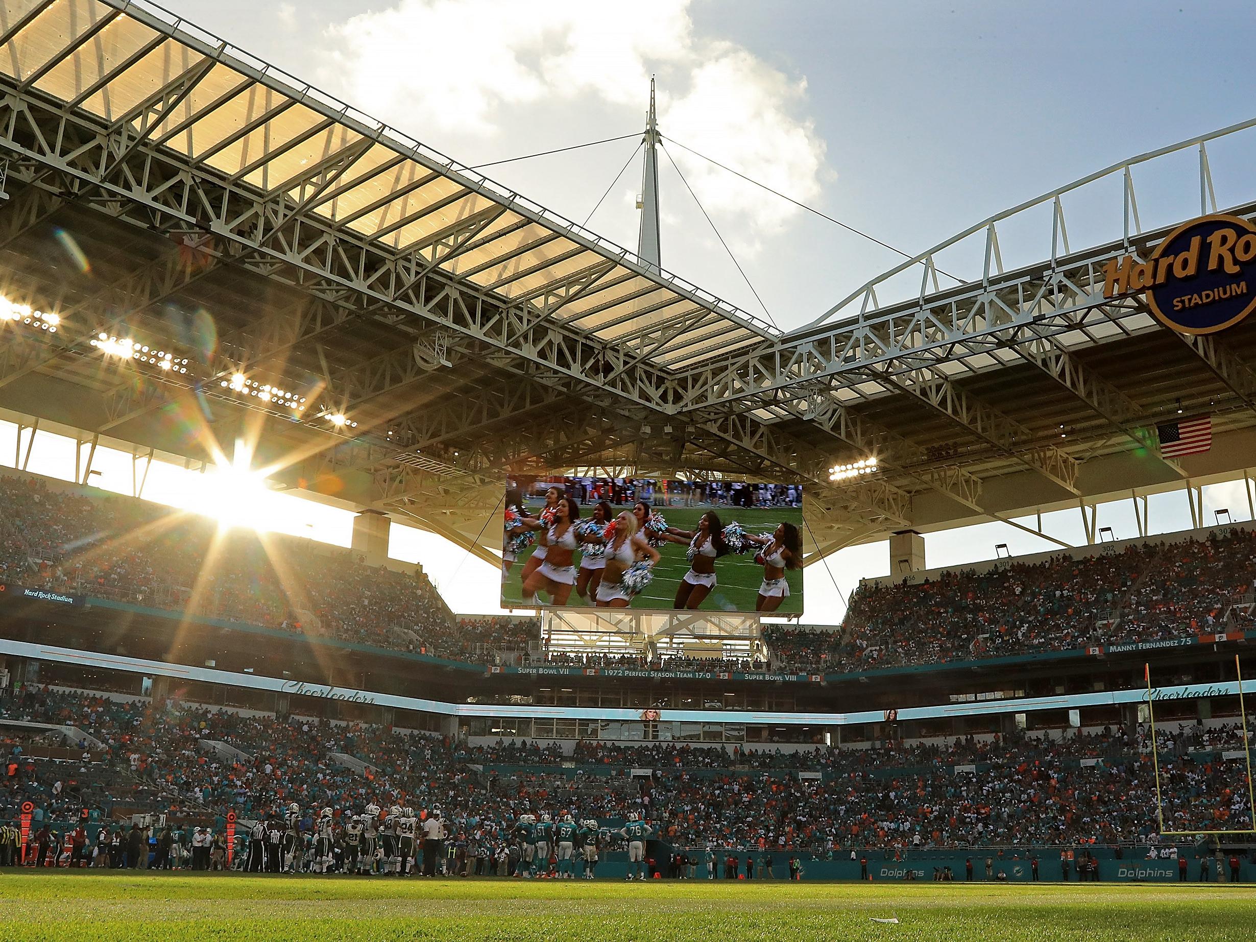 Hard Rock Stadium in Miami will host the La Liga fixture