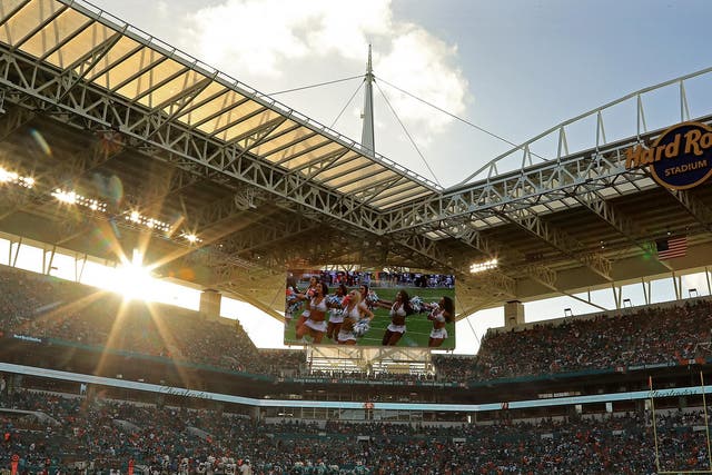 Hard Rock Stadium in Miami will host the La Liga fixture