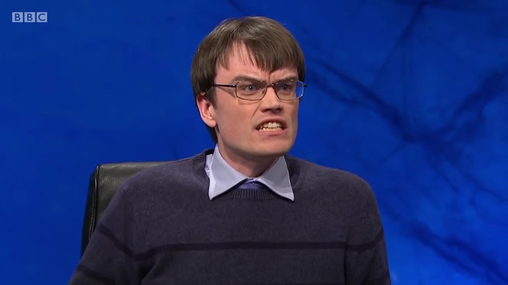 Wolfson College captain Eric Monkman has sent quiz show fans into meltdown with his expressive face and quick responses