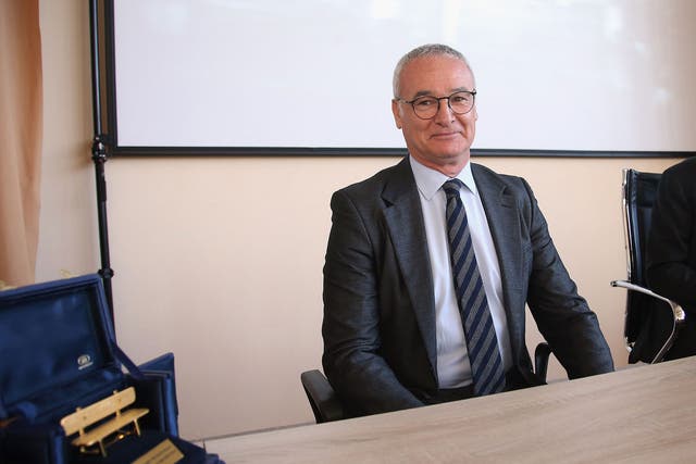 Claudio Ranieri has made his return to England
