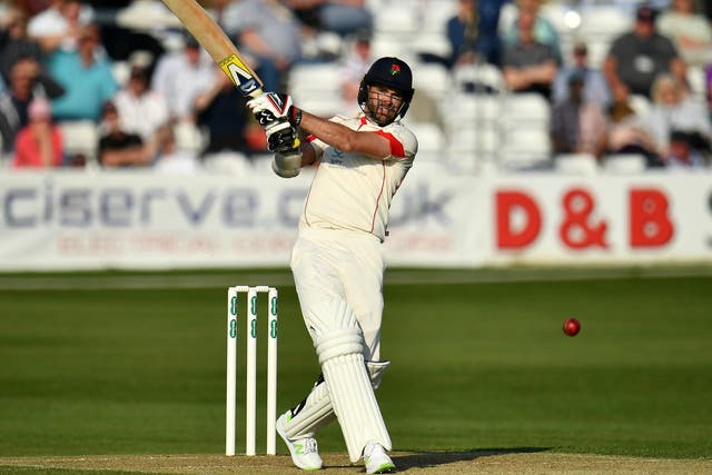 Anderson was delighted to reach the end of Lancashire's opening match without any shoulder pain