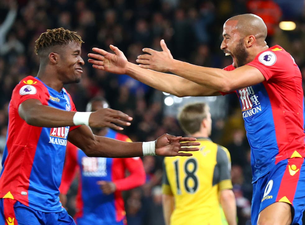Zaha played a crucial role in Crystal Palace's victory
