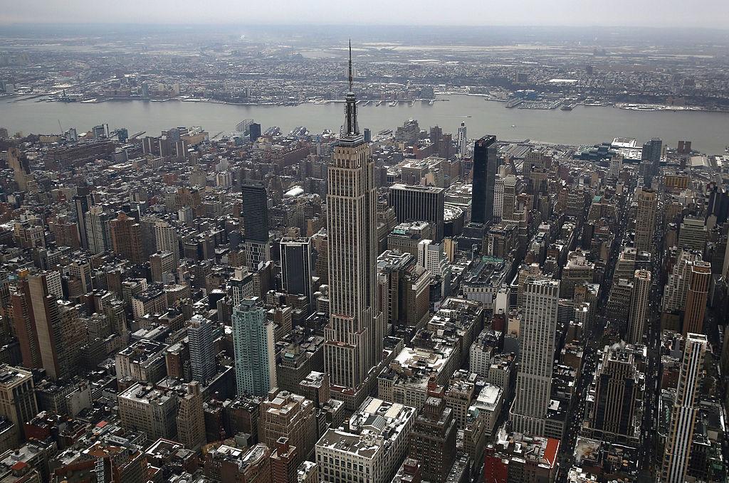 What's better than Top of the Rock? A view of Top of the Rock and the Empire State Building from a helicopter (Getty )