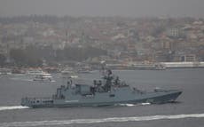 Russia sends more warships to Syrian regime-controlled port of Tartus