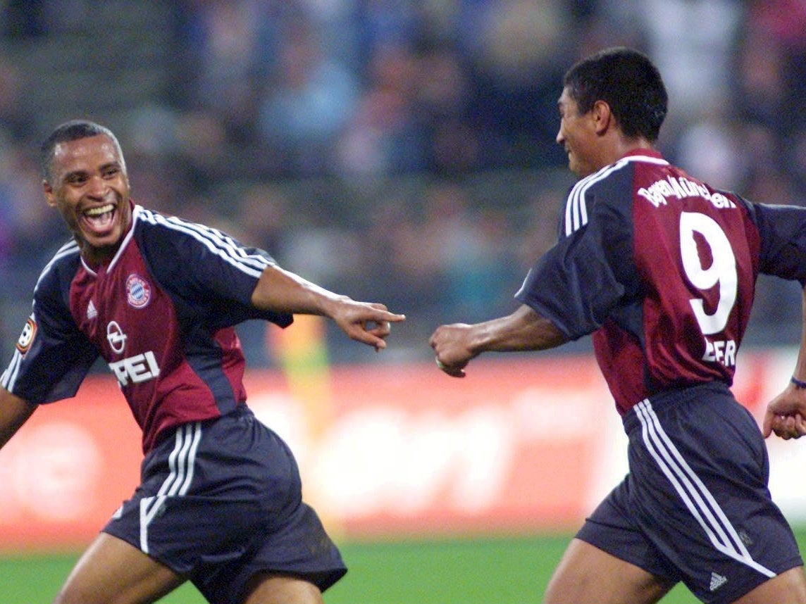 Bayern's understated Brazilians: Giovane Elber and Paulo Sergio (Bongarts/Getty )