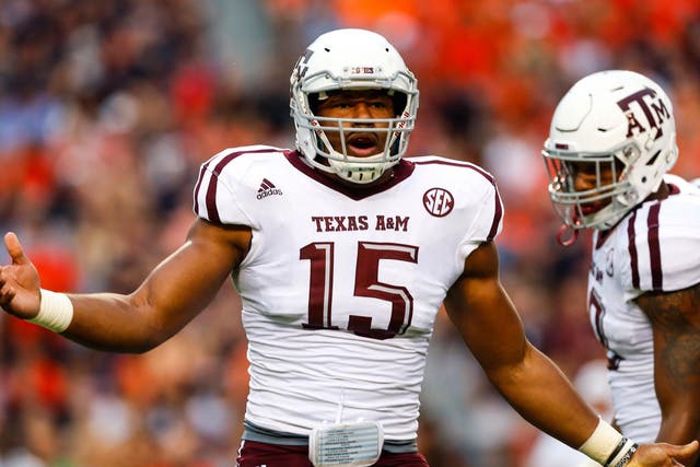 Cleveland selected Myles Garrett with the first overall pick