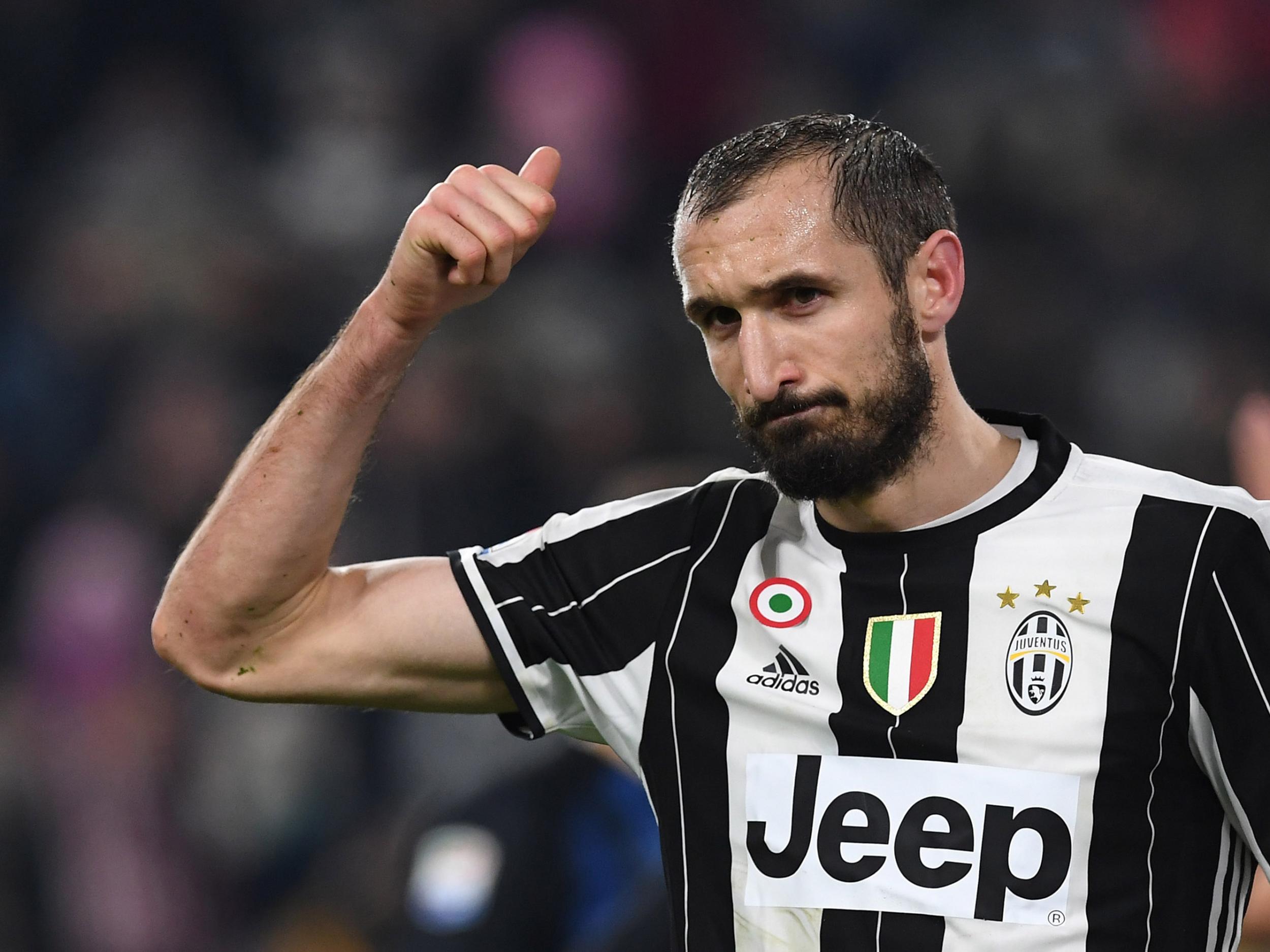 &#13;
Chiellini has been at Juventus for 13 years &#13;