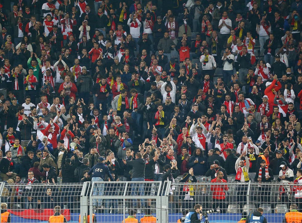 Monaco fans were offered accommodation by their Dortmund counterparts