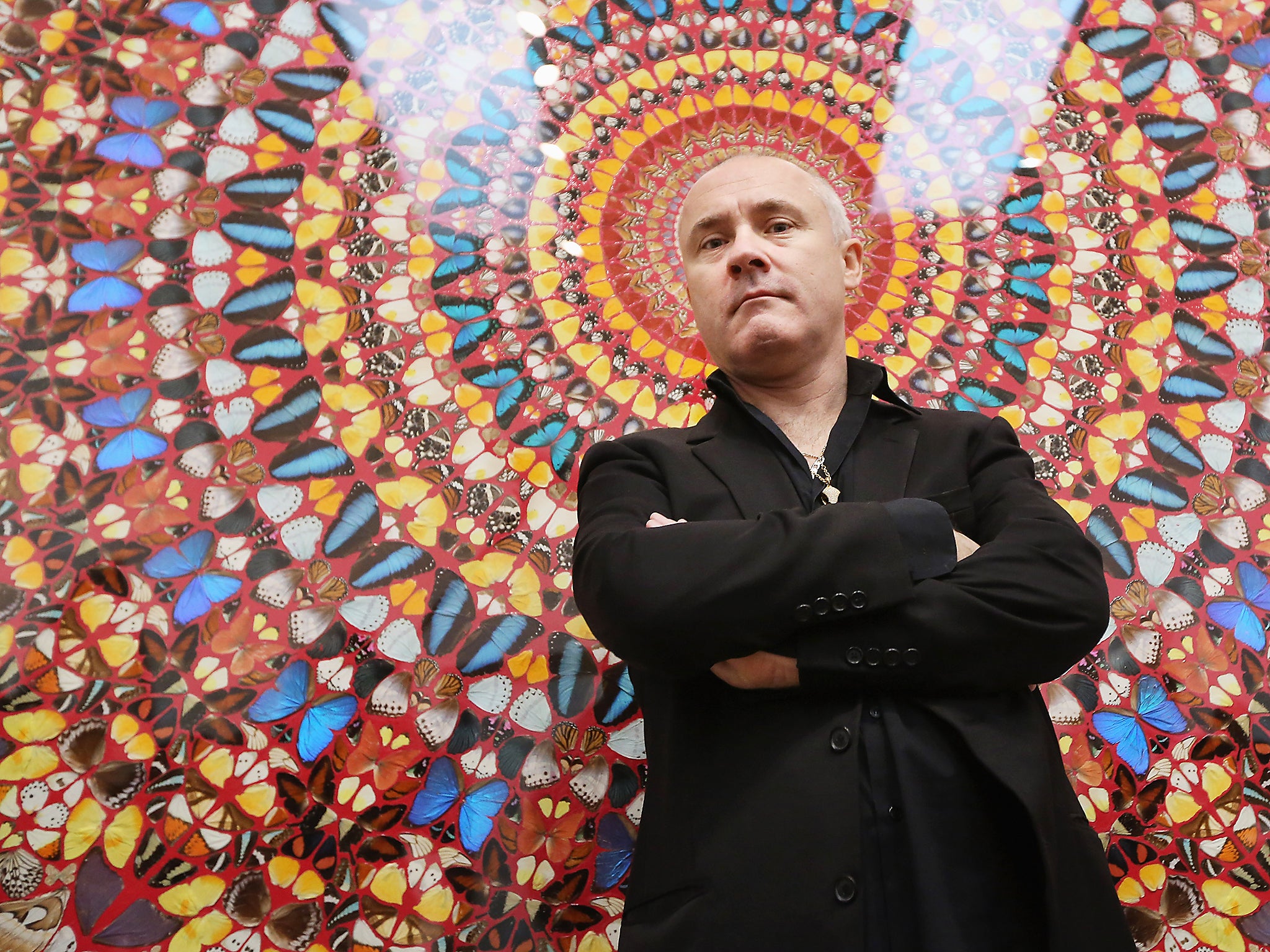 Damien Hirst collectors have seen his work drop in value since 2008