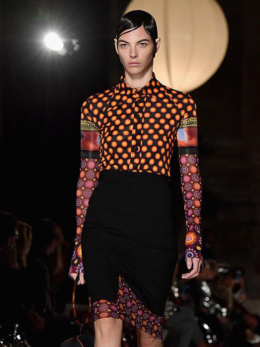 The most playful take on the trend appeared at Givenchy