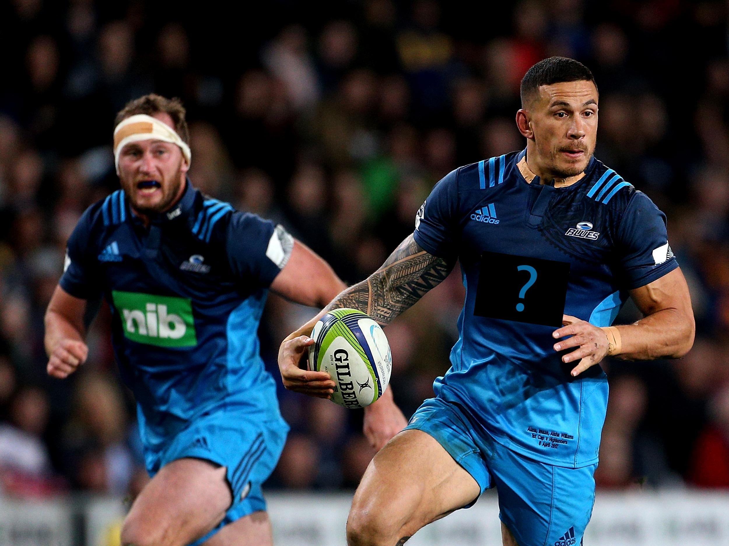 Sonny Bill Williams gets backing from New Zealand Rugby in religious stand against Auckland Blues kit - The Independent