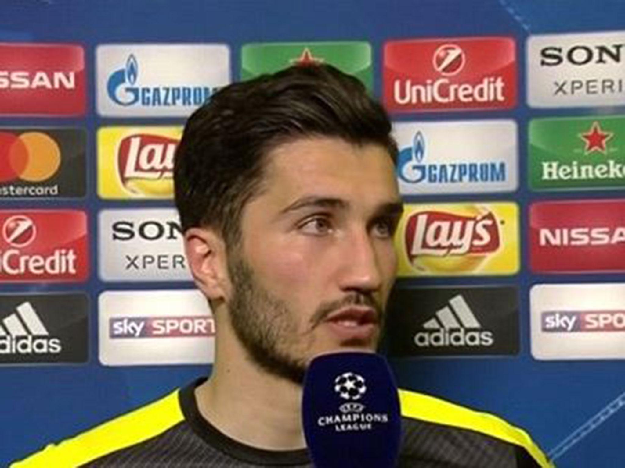 Nuri Sahin was visibly emotional at what had happened over the previous 24 hours