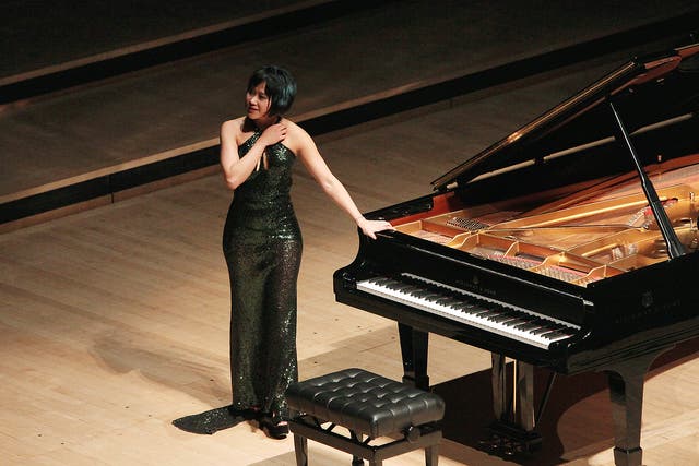 Encore: Yuja Wang wowed the Royal Festival Hall with her solo piano recital of works by Chopin and Brahms last week