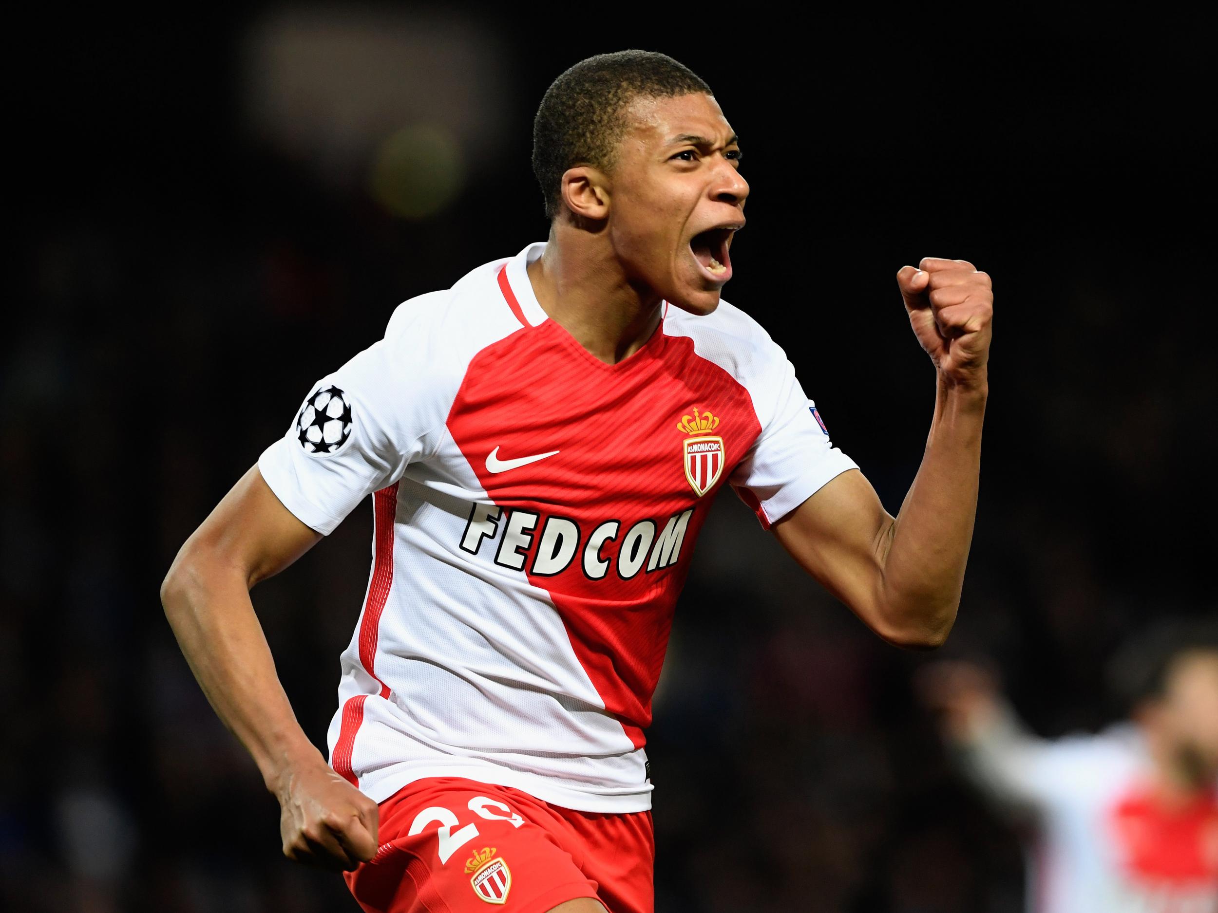 Mbappe scored a brace against Dortmund (Getty )