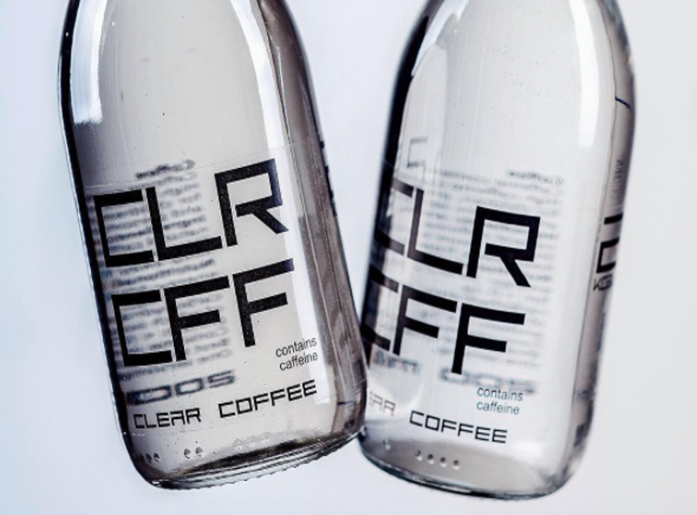 It might look like water but the brand insist it’s made from high quality Arabica coffee beans