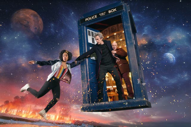 Pearl Mackie, Peter Capaldi and Matt Lucas usher in a new series of Time Lord adventures
