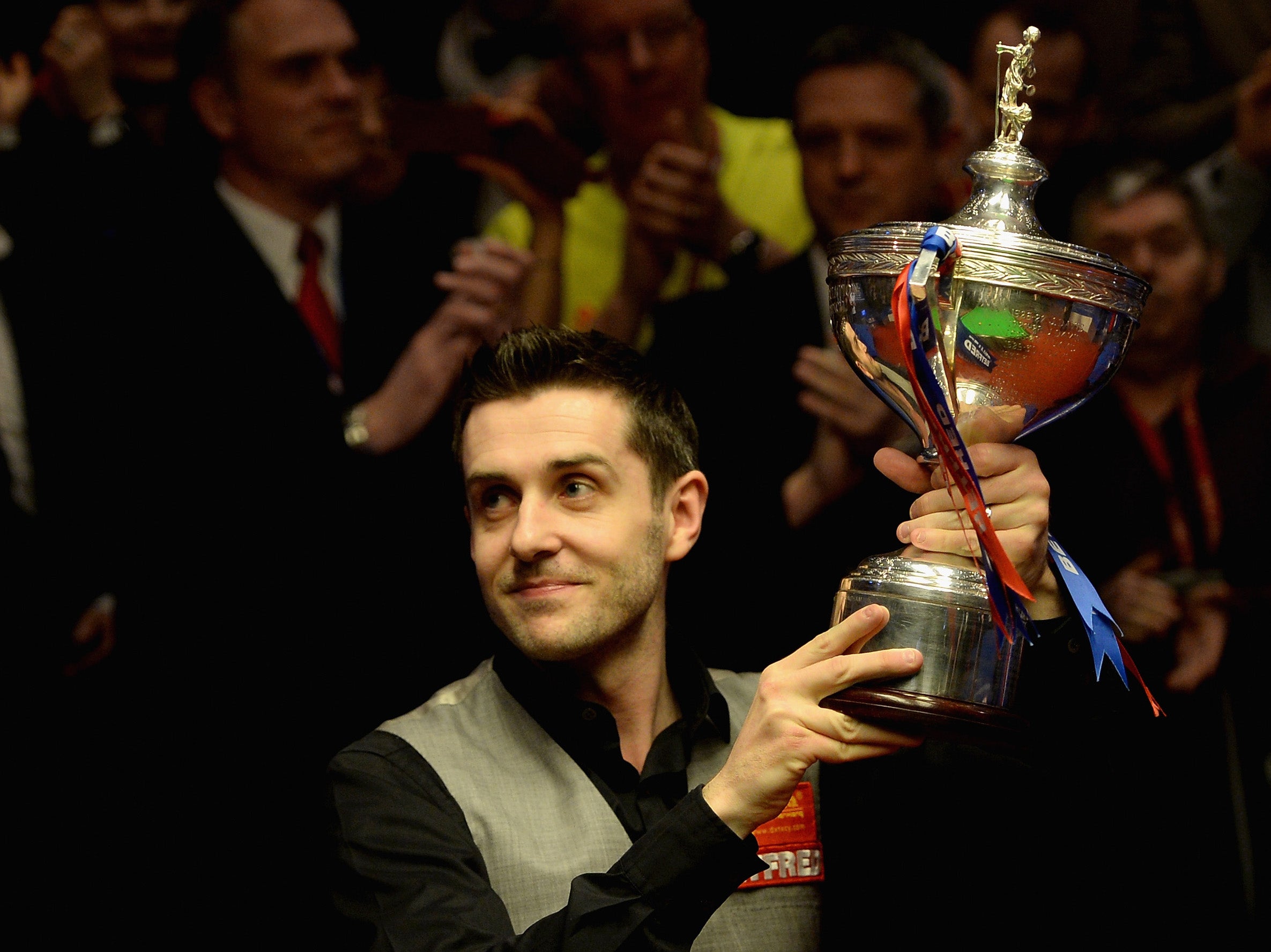 Selby won the tournament at the Crucible 12 months ago