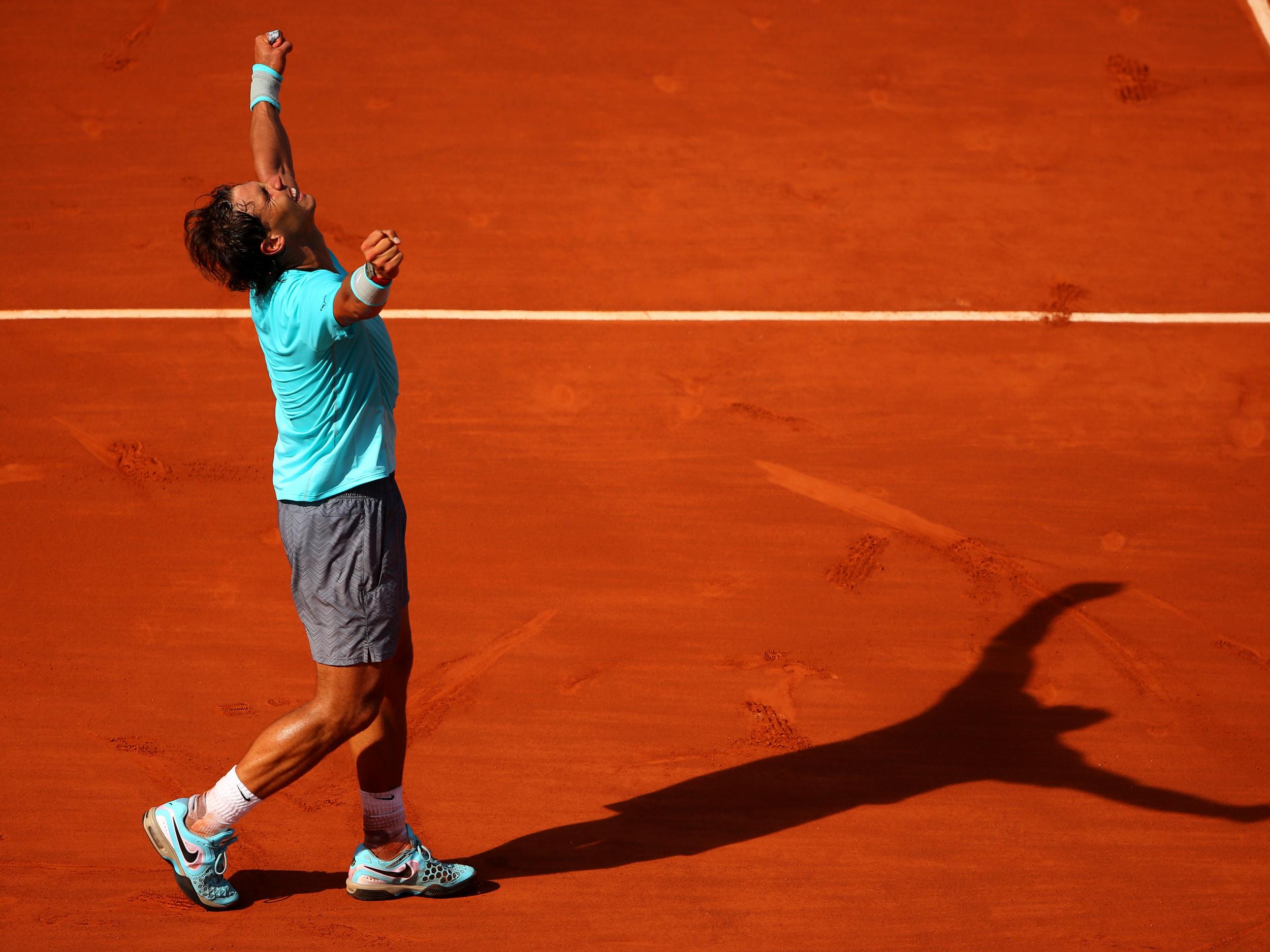 Nobody has dominated on clay like Rafa Nadal