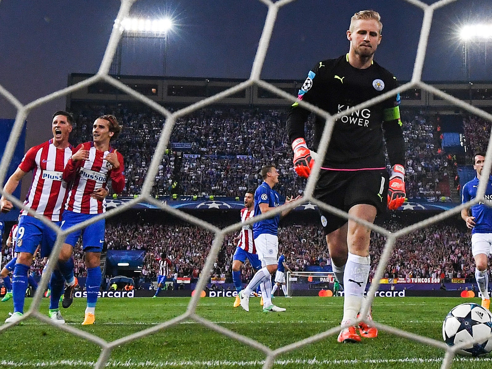 Schmeichel refused to publicly criticise the penalty decision