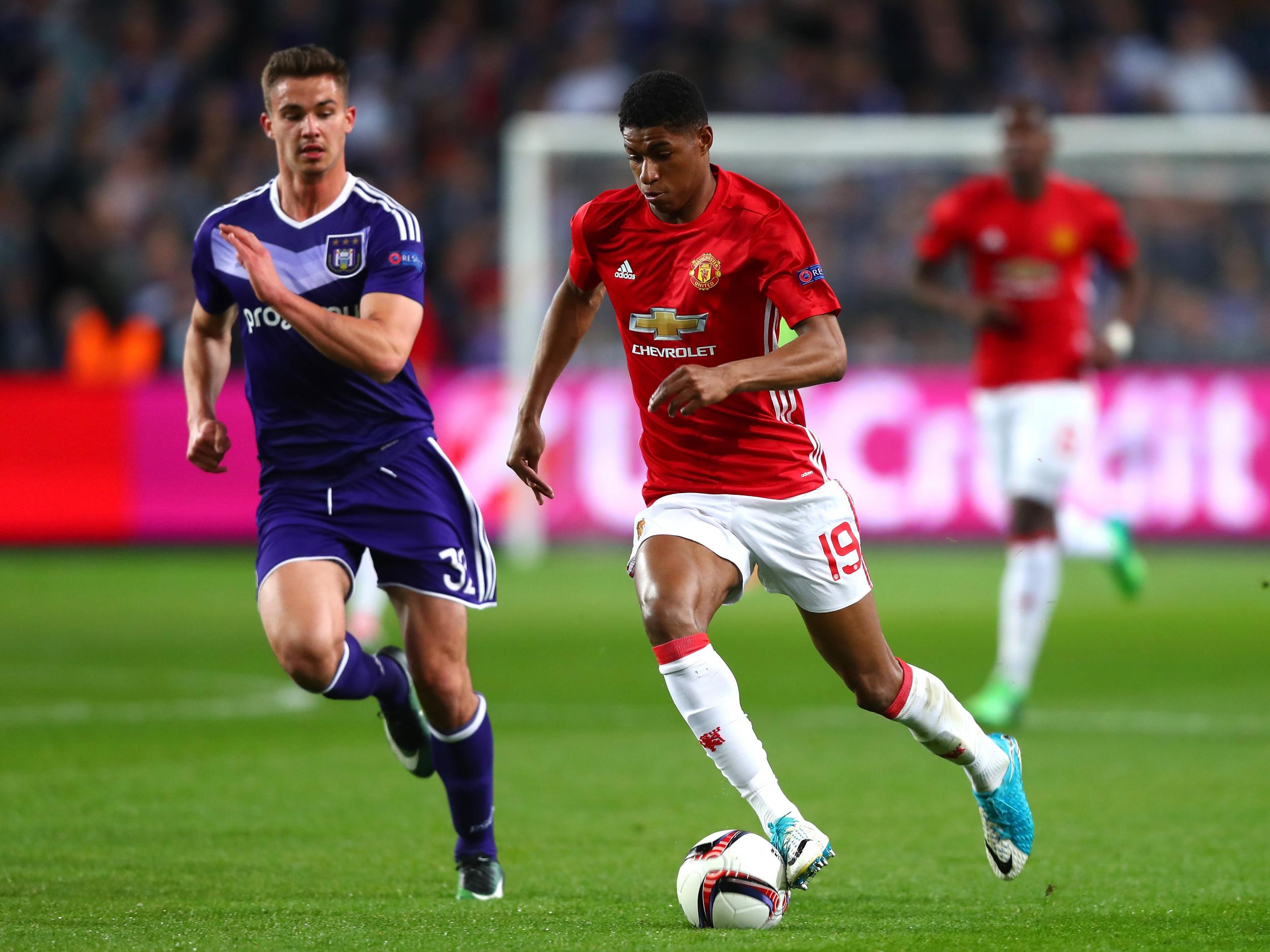 Rashford put in an impressive 75 minutes