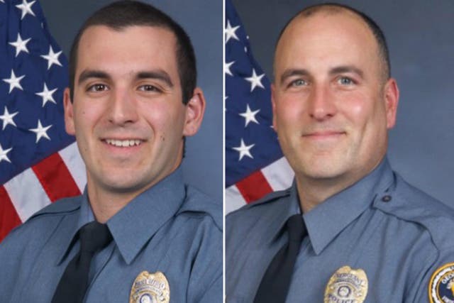 Officer Robert McDonald (left) and Sgt Michael Bongiovanni (right) were fired from the Gwinnett County Police department