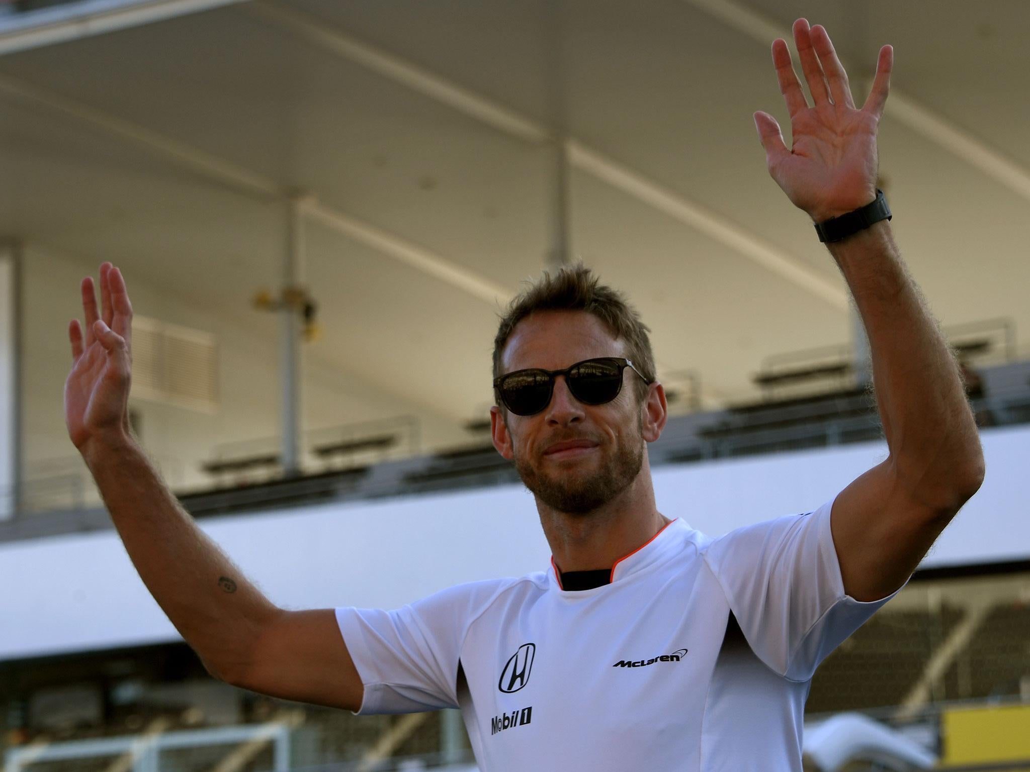 Jenson Button only retired at the end of last season
