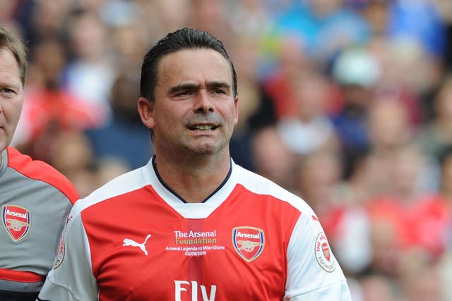 Overmars played for Arsenal between 1997 and 2000