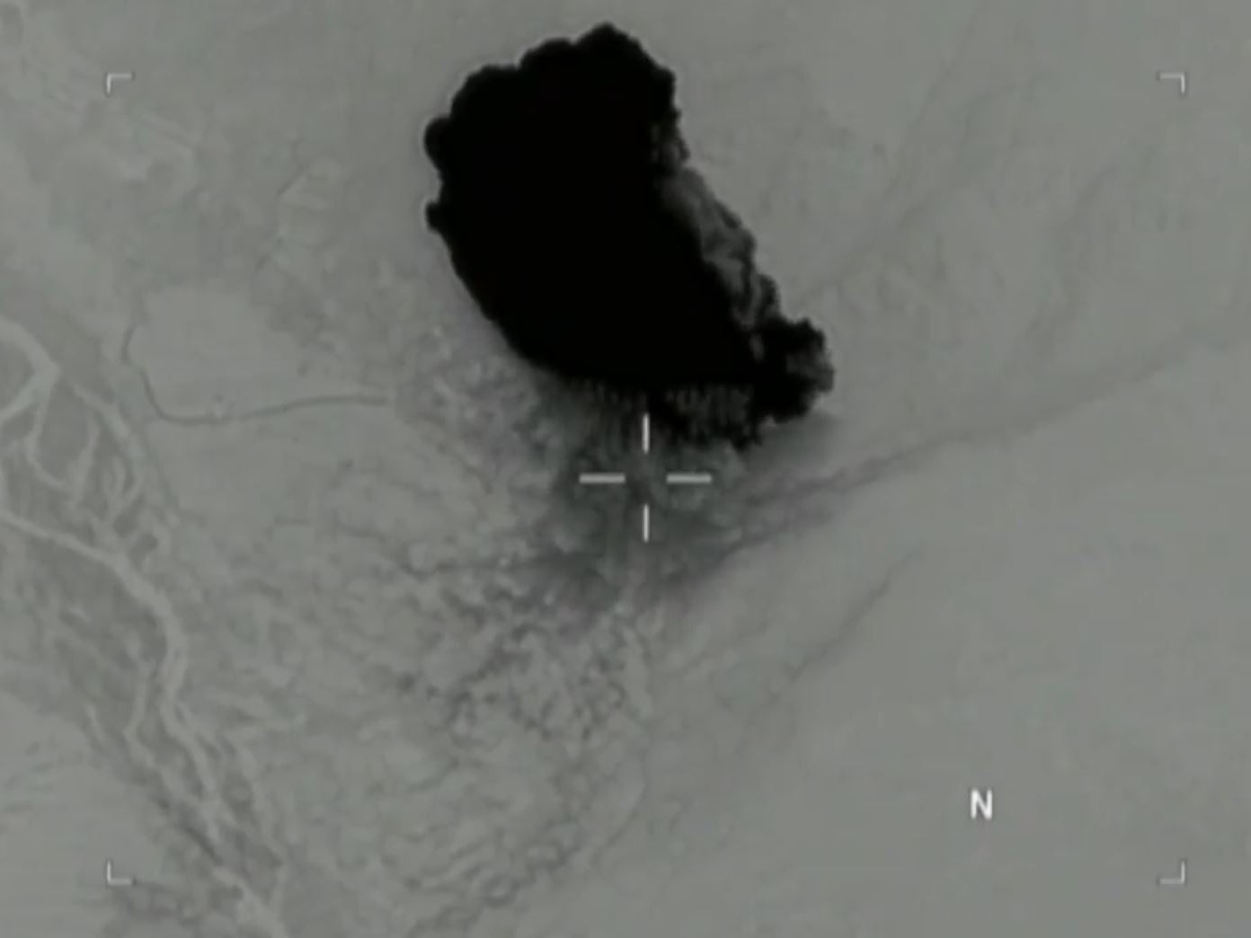 'Mother of all bombs' video: Footage shows US dropping biggest non ...