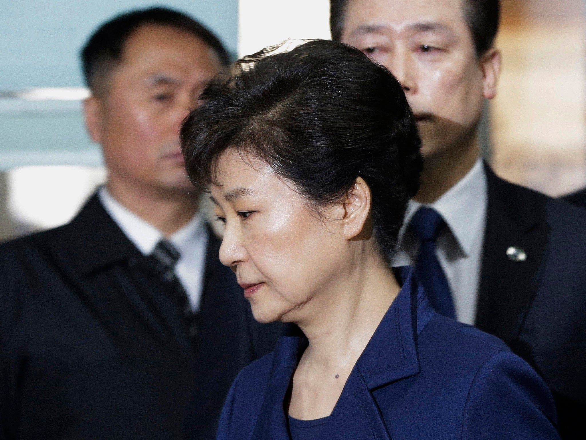 Ms Park was impeached from office in March over a corruption scandal that plunged the country into political turmoil