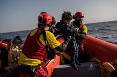 EU 'leaving migrants to drown' say rescuers who saved 2,000 in a day