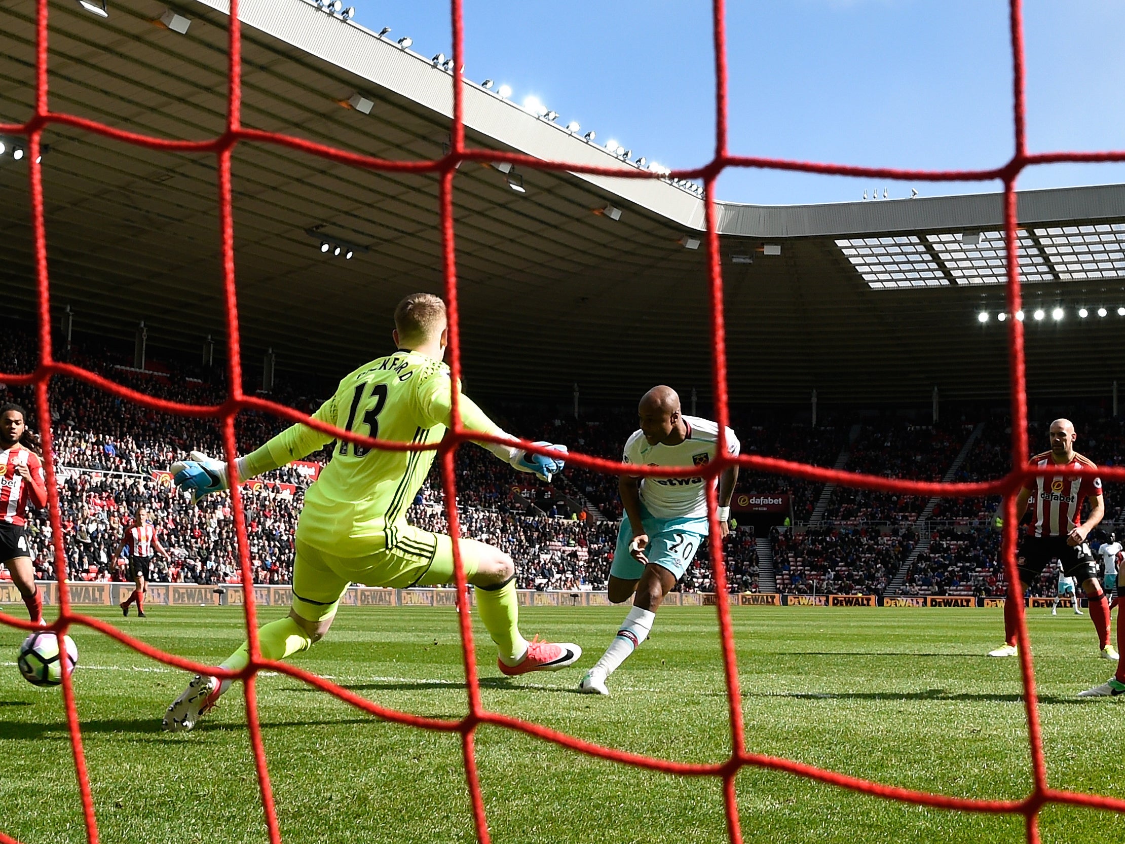 Ayew gave the away side the lead