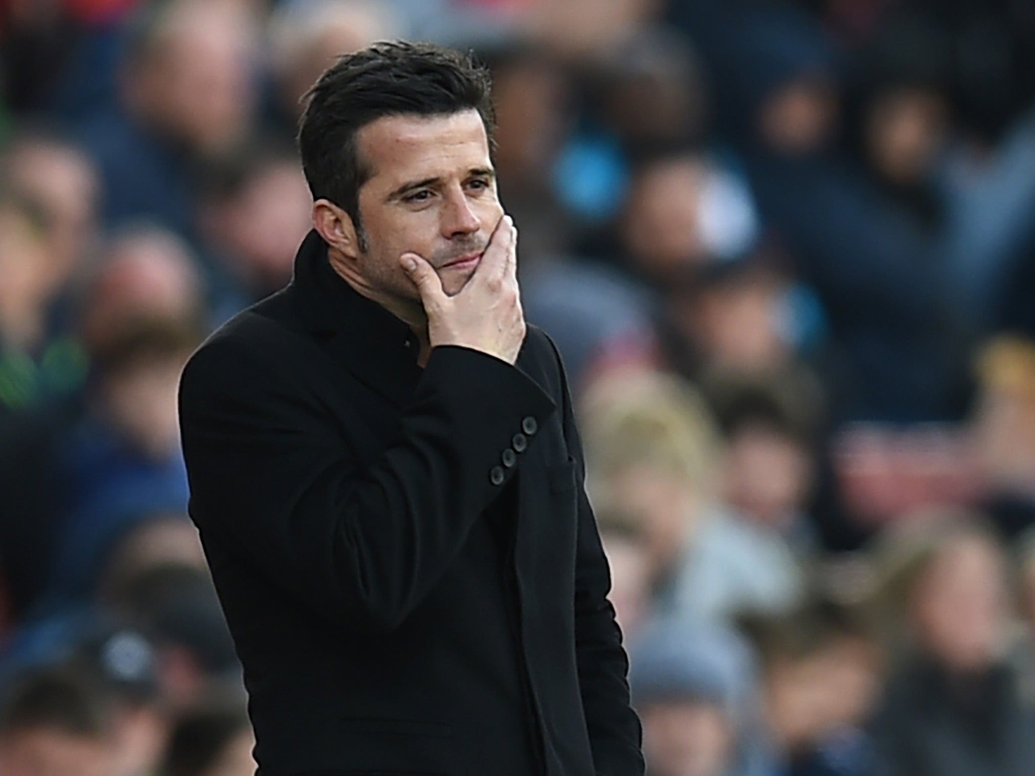 &#13;
Marco Silva has improved Hull - but will it be enough? &#13;