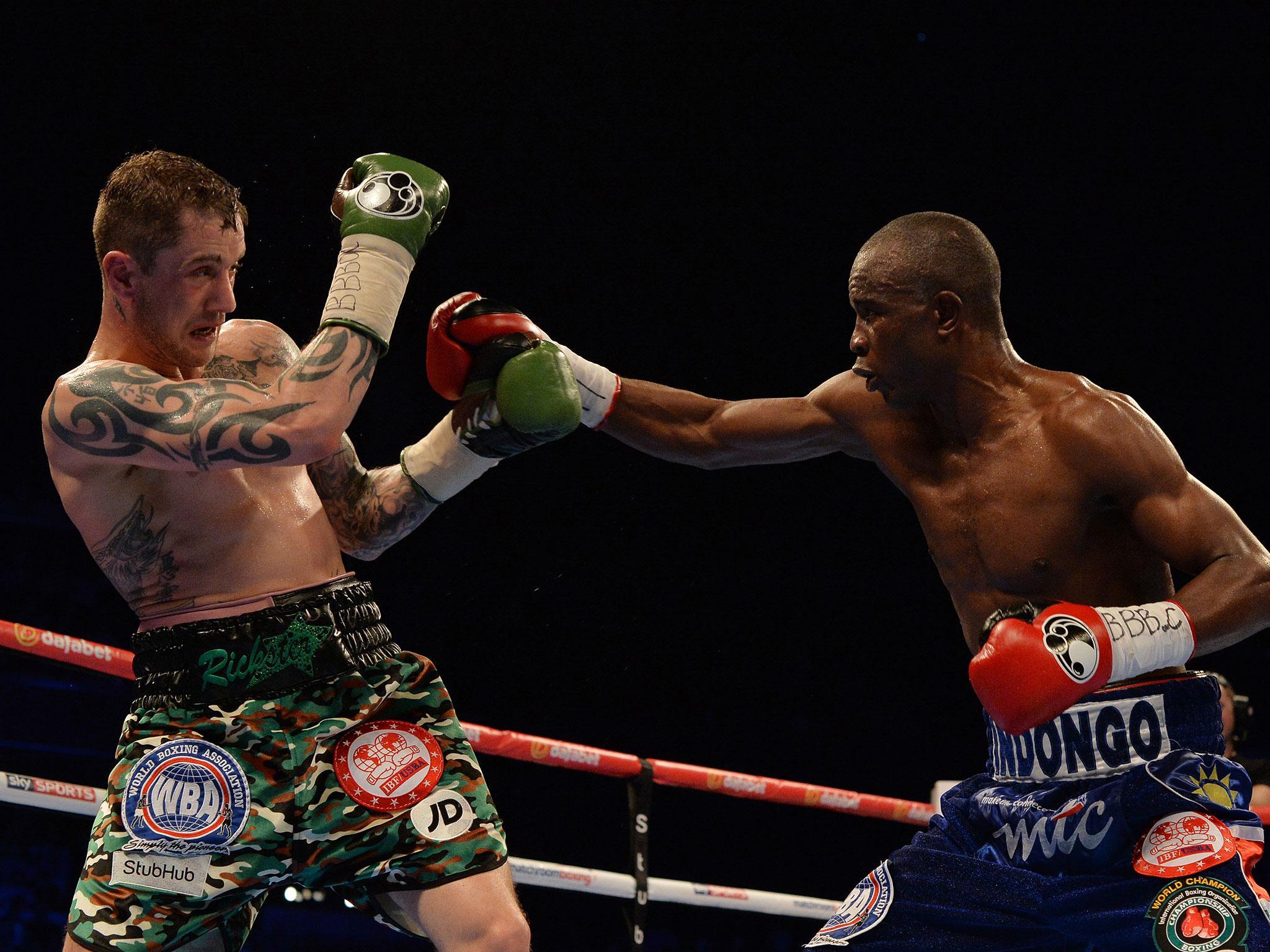 Ricky Burns vowed not to quit boxing after losing to Julius Indongo