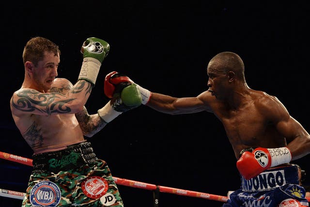 Ricky Burns vowed not to quit boxing after losing to Julius Indongo