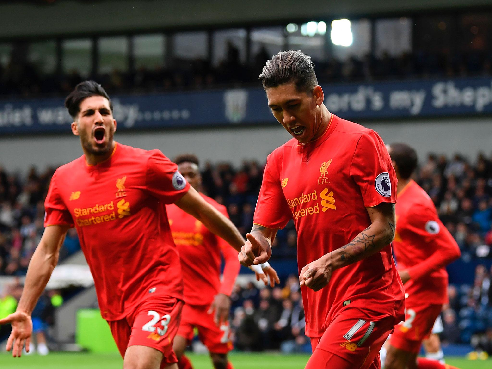 Firmino grabbed the only goal of the game just before the break (Getty)