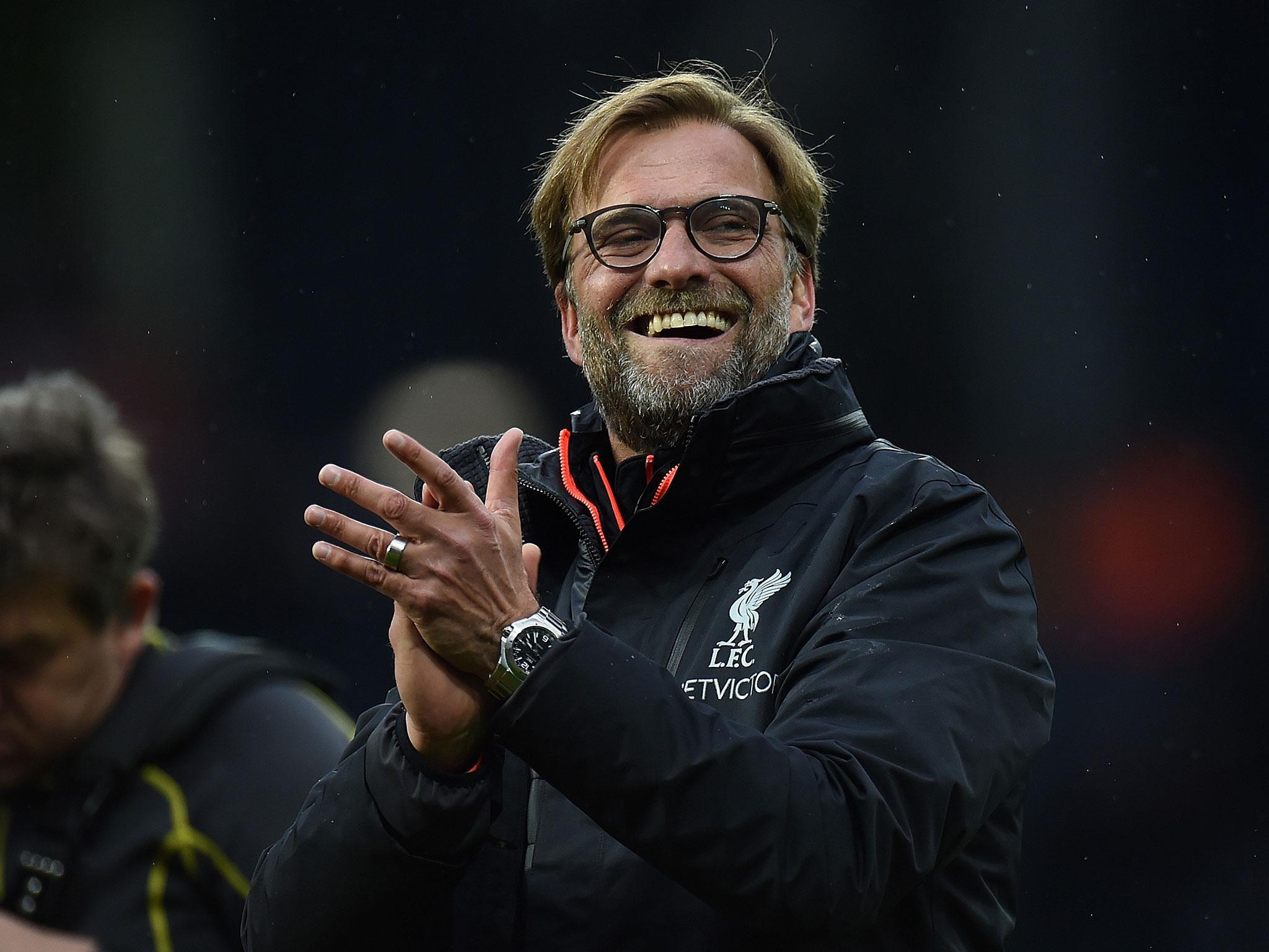 Jurgen Klopp was delighted to earn all three points at The Hawthorns
