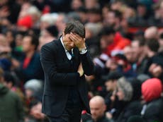 Conte: Chelsea lacked 'desire, ambition & motivation' in United defeat