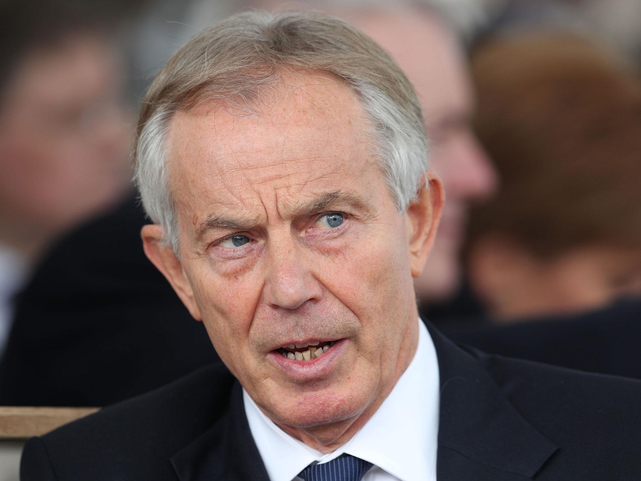 'The political situation is unprecedented and dangerous', Tony Blair said