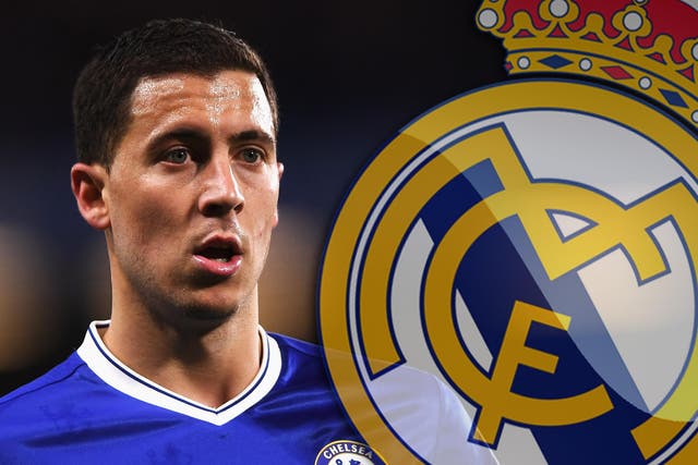 Hazard has said he is settled in London but could be tempted to move