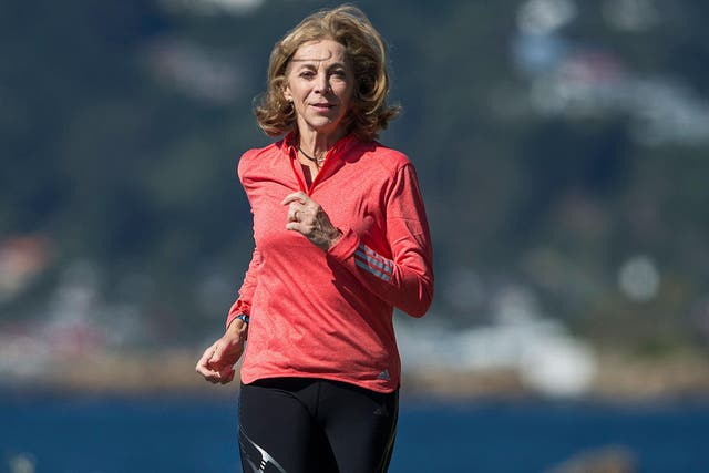 Ms Switzer – who has been running since she was 12 years old – decided to enter the race aged 20 after encouragement from her coach. Before entering, she had to prove to him she was capable of completing the race’s 26 miles