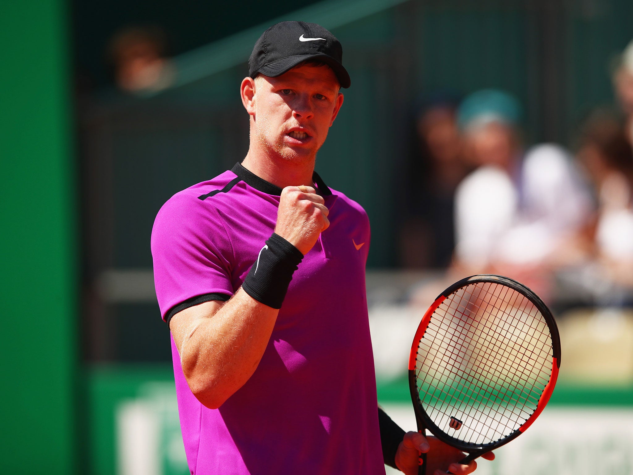 Kyle Edmund beat fellow Briton Dan Evans to set-up a clash with Nadal in Monte Carlo