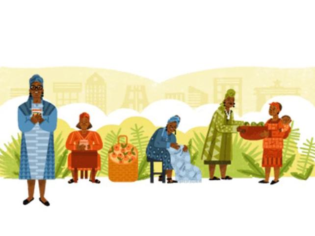 Esther Afua Ocloo's life has been celebrated by the Google search engine on what would have been her 98th birthday