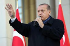 Recep Tayyip Erdogan to Turkish referendum critics: ‘talk to the hand’