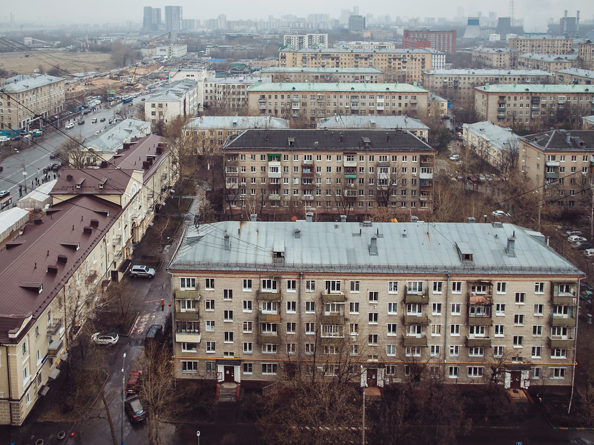 1.6 million people are set to be moved as part of Moscow’s regeneration plans (Max Avdeev/The Washington Post)