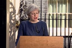 Prime Minister Theresa May's statement announcing a general election