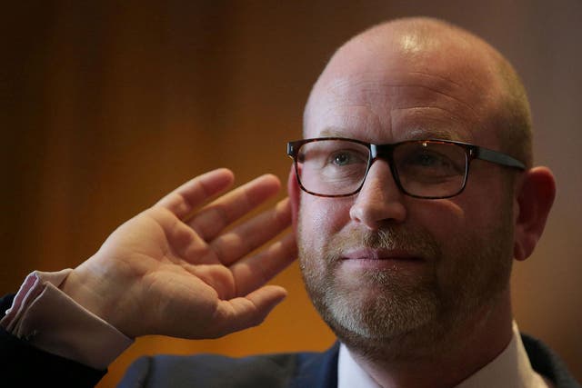 Paul Nuttall described the burqa and niqab as a security risk