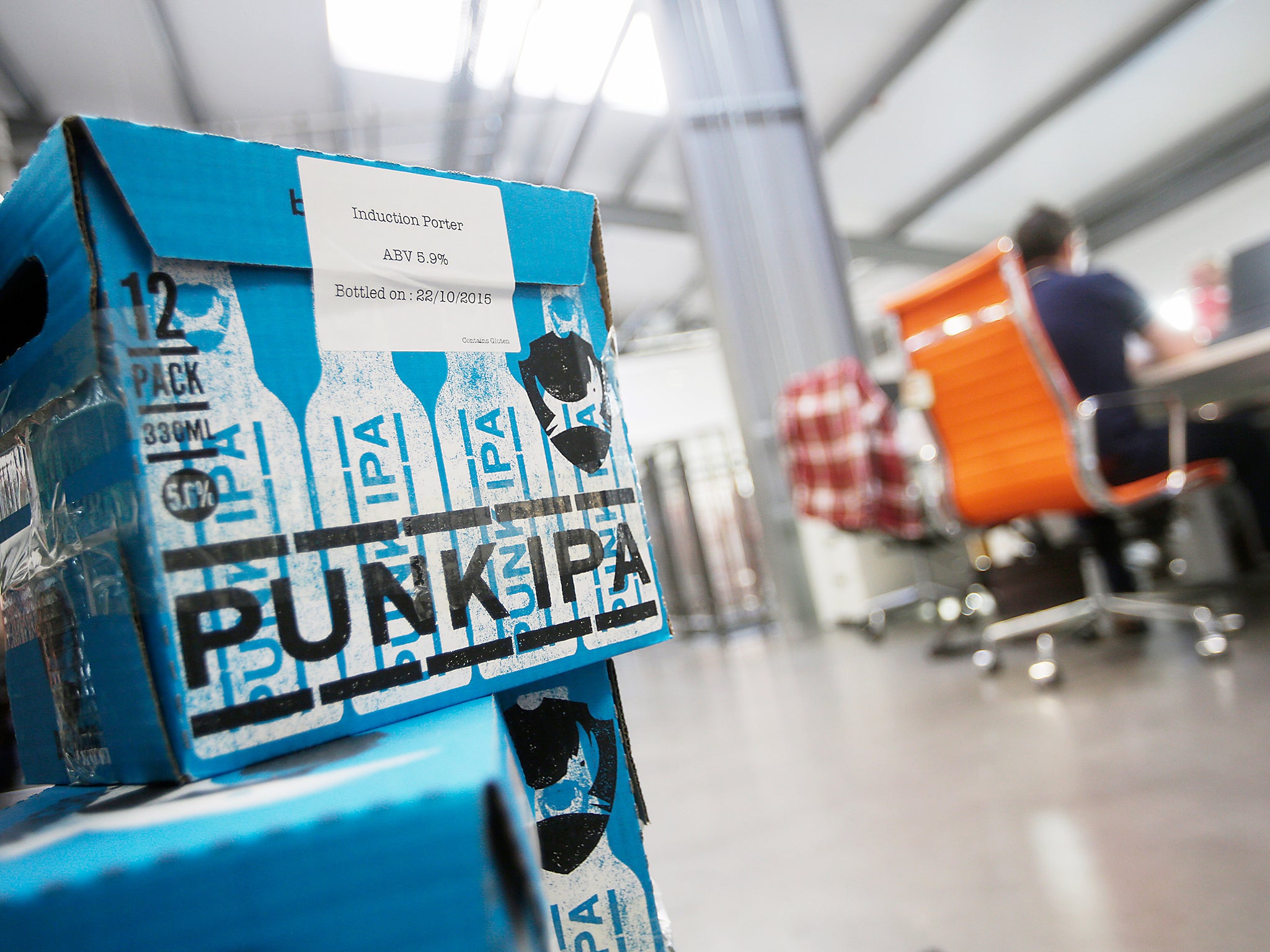 To claim a free can of BrewDog’s Punk IPA, voters can take a picture of themselves outside their polling stations and show that picture to staff at any BrewDog bar