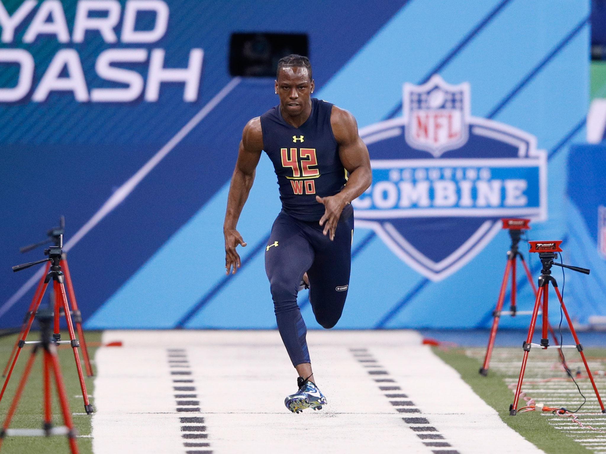 John Ross put on a show in the 40-yard dash at the Combine