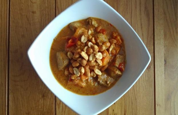 Nuts about pork: the West African peanut stew is Turner’s favourite and the ingredients are easy to find