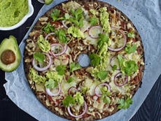 How to make pulled-pork pizza with pickled onion and avocado